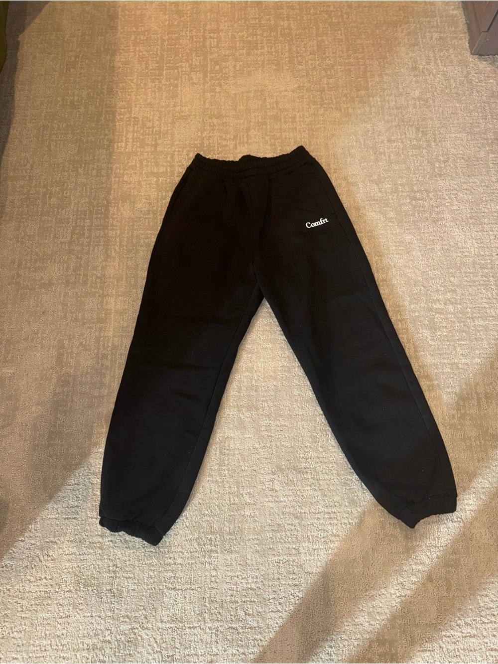 Black Comfrt Sweatpants